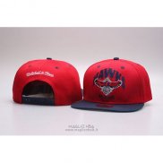 Cappellino Atlanta Hawks Snapback Rosso