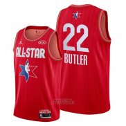 Maglia All Star 2020 Miami Heat Jimmy Butler #22 Rosso