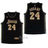 Maglia Los Angeles Lakers Kobe Bryant #24 Nero2