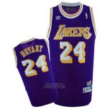 Maglia Los Angeles Lakers Kobe Bryant #24 Retro Viola2