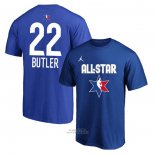 Maglia Manica Corta All Star 2020 Miami Heat Jimmy Butler Blu