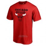Maglia Manica Corta Chicago Bulls Rosso