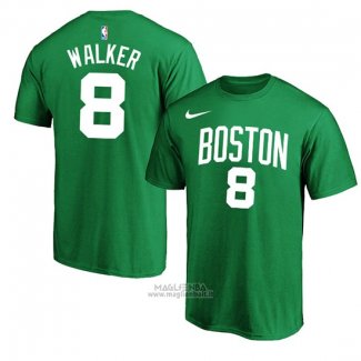 Maglia Manica Corta Kemba Walker Boston Celtics Verde