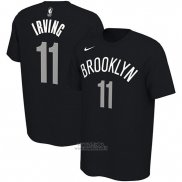 Maglia Manica Corta Kyrie Irving Brooklyn Nets 2019-20 Nero