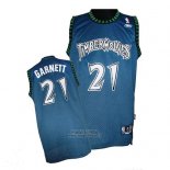 Maglia Minnesota Timberwolves Kevin Garnett #21 Retro Blu