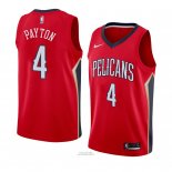Maglia New Orleans Pelicans Elfrid Payton #4 Statement 2018 Rosso