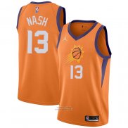 Maglia Phoenix Suns Steve Nash #13 Statement 2021 Arancione