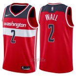 Maglia Washington Wizards John Wall #2 2017-18 Rosso