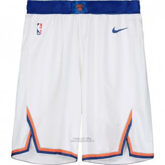 Pantaloncini New York Knicks Bianco