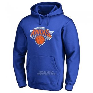 Felpa con Cappuccio New York Knicks Blu