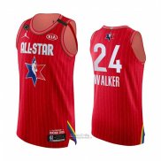 Maglia All Star 2020 Boston Celtics Kemba Walker Autentico #24 Rosso