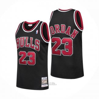Maglia Chicago Bulls Michael Jordan #23 Mitchell & Ness 1997-98 Nero