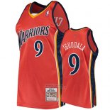 Maglia Golden State Warriors Andre Iguodala 2009-10 Hardwood Classics Arancione