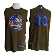 Maglia Golden State Warriors Stephen Curry #30 Nike Verde