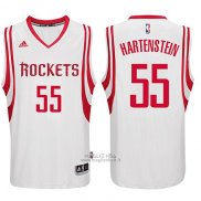 Maglia Houston Rockets Isaiah Hartenstein #55 Home 2017-18 Bianco
