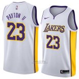 Maglia Los Angeles Lakers Gary Payton II #23 Association 2018 Bianco
