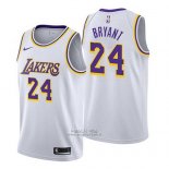 Maglia Los Angeles Lakers Kobe Bryant #24 Association 2018-19 Bianco