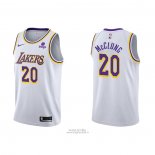 Maglia Los Angeles Lakers Mac Mcclung #20 Association 2021-22 Bianco