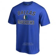 Maglia Manica Corta Dallas Mavericks Blu4