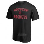Maglia Manica Corta Houston Rockets Nero