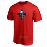 Maglia Manica Corta New Orleans Pelicans Rosso3