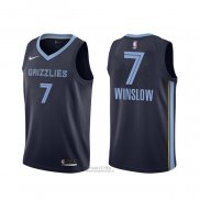 Maglia Memphis Grizzlies Justise Winslow #7 Icon Blu