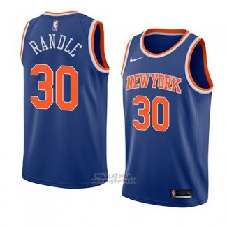 Maglia New York Knicks Julius Randle #30 Icon 2019-20 Blu