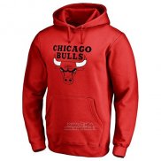 Felpa con Cappuccio Chicago Bulls Rosso