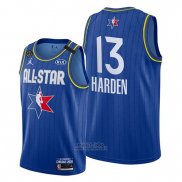 Maglia All Star 2020 Houston Rockets James Harden #13 Blu