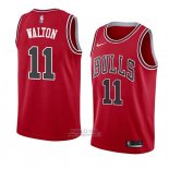 Maglia Chicago Bulls Derrick Walton #11 Icon 2018 Rosso