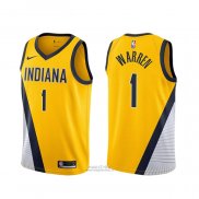 Maglia Indiana Pacers T.j. Warren #1 Statement 2019-20 Giallo