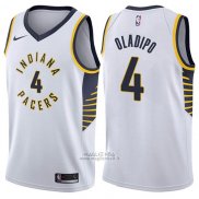 Maglia Indiana Pacers Victor Oladipo #4 Association 2017-18 Bianco