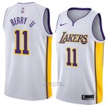 Maglia Los Angeles Lakers Joel Berry II #11 Association 2018 Bianco