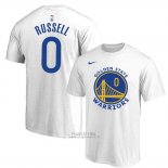 Maglia Manica Corta D'angelo Russell Golden State Warriors 2019-20 Bianco