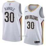 Maglia New Orleans Pelicans Julius Randle #30 Association 2018 Bianco