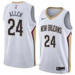 Maglia New Orleans Pelicans Tony Allen #24 Association 2018 Bianco