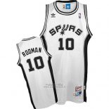 Maglia San Antonio Spurs Dennis Rodman #10 Retro Bianco