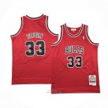 Maglia Bambino Chicago Bulls Scottie Pippen #33 Mitchell & Ness 1997-98 Rosso