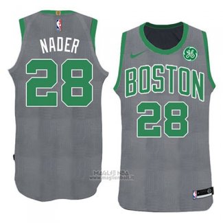 Maglia Boston Celtics Abdel Nader Natale 2018 Verde