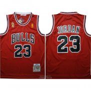 Maglia Chicago Bulls Michael Jordan #23 1996-97 Finale Rosso