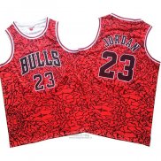 Maglia Chicago Bulls Michael Jordan #23 Mitchell & Ness Rosso