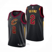 Maglia Cleveland Cavaliers Kyrie Irving #2 Statement 2020-21 Nero
