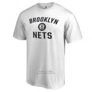 Maglia Manica Corta Brooklyn Nets Bianco3