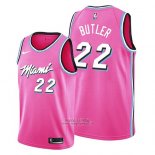 Maglia Miami Heat Jimmy Butler #22 Earned 2019 Rosa