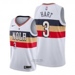 Maglia New Orleans Pelicans Josh Hart #3 Earned Bianco