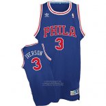 Maglia Philadelphia 76ers Allen Iverson #3 Retro Blu