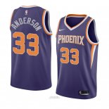 Maglia Phoenix Suns Ryan Anderson #33 Icon 2018 Viola