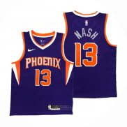 Maglia Phoenix Suns Steve Nash #13 Icon Viola