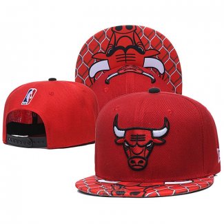 Cappellino Chicago Bulls Rosso2