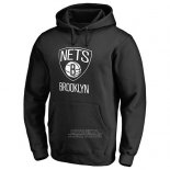 Felpa con Cappuccio Brooklyn Nets Nero